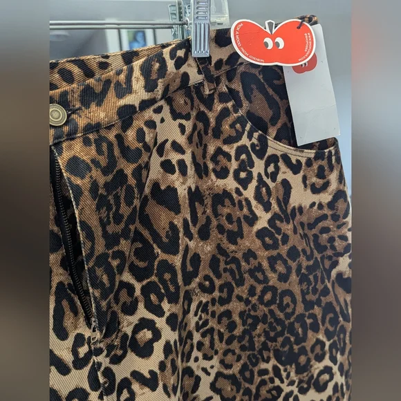 Leopard Print Cider jeans - Picture 2 of 4